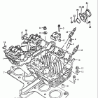 GS550T 1981 Головка цилиндра