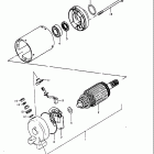 GS1100E 1980-1981 Стартер электрический