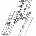 DS125 1979-1981 Front fork (ds125t