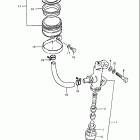 GS750E 1980-1981 Задний торм цилиндр