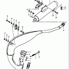 RS250 1980-1981 Глушитель