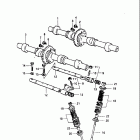 GS1100E 1980-1981 Распределительный вал-клапана