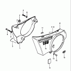 TS185 1980-1981 Frame cover (ts185t)