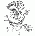 TS100 1980-1981 Цилиндр