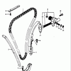 GS1100E 1980-1981 Цепь ГРМ