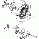 RM60 1979-1981 Заднее колесо