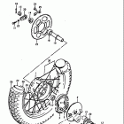 DS100 1978-1981 Заднее колесо