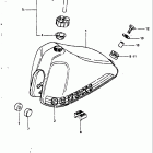 RM60 1979-1981 Fuel tank (rm60x)