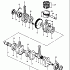 GS1100E 1980-1981 Коленвал