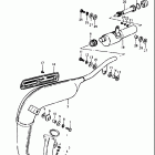 TS100 1980-1981 Глушитель