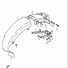 GS1100E 1980-1981 Заднее крыло