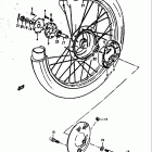 DS185 1978-1980 Переднее колесо