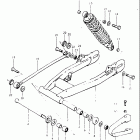 DR400 1980 Маятник задний