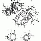 GS550,E 1980 Крышки картера