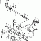 GS550,E 1980 Механизм  переключения передач