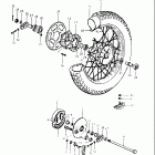DR400 1980 Заднее колесо