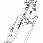 DS185 1978-1980 Front fork (ds185c)