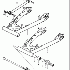GS550,E 1980 Swinging arm set