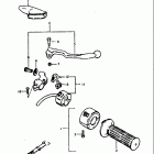 DS185 1978-1980 Light handleswitch (ds185t)