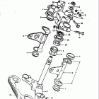 GS550,E 1980 Траверса нижняя