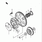 GS550,E 1980 Муфта стартера
