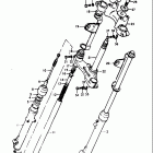 DS185 1978-1980 Front fork (ds185n)