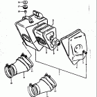 DS185 1978-1980 Воздухозаборник