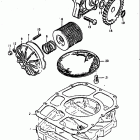 GS550,E 1980 Oil pump - oil filter