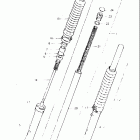 DR400 1980 Передняя вилка