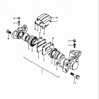 GS1000E 1980 Rear calipers