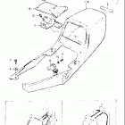OR50 1979-1980 Seat teal cover