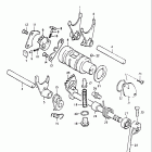 DR400 1980 Механизм  переключения передач