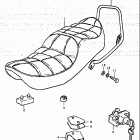 GS425L 1979 Сидение