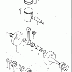 PE175 1978-1979 Коленвал