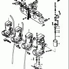 GS750 B,C,EC,N,EN 1977-1979 Carburetor (gs750c....f.no.gs750-41493~gs750ec..f....