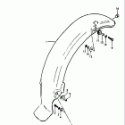 TS100 1978-1979 Заднее крыло