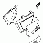 TS100 1978-1979 Обтекатель рамы