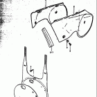 RM250 1979 Обтекатель рамы