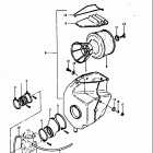 RM400 1979 Воздухозаборник