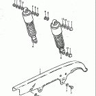 GS425L 1979 Chain case - shock absorber
