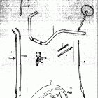GS425L 1979 Handlebar - front fender