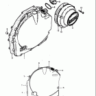 GS1000L 1979 Crankcase nh cover