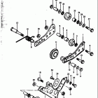RM250 1979 Натяжитель цепи
