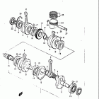 GS850G 1979 Коленвал