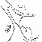 DS80 1978-1979 Handlebar-control cable