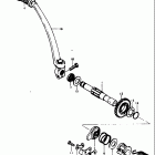 TS125 1978-1979 Кик стартер