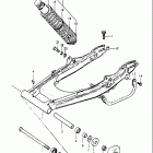 PE250 1977-1979 Rear swinging arm (pe250n)