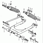 RM80 1977-1979 Rear swinging arm (rm80c)