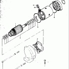 GS1000 C,EC,N,EN 1978-1979 Стартер электрический
