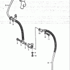 GS425L 1979 Тормозные трубопроводы